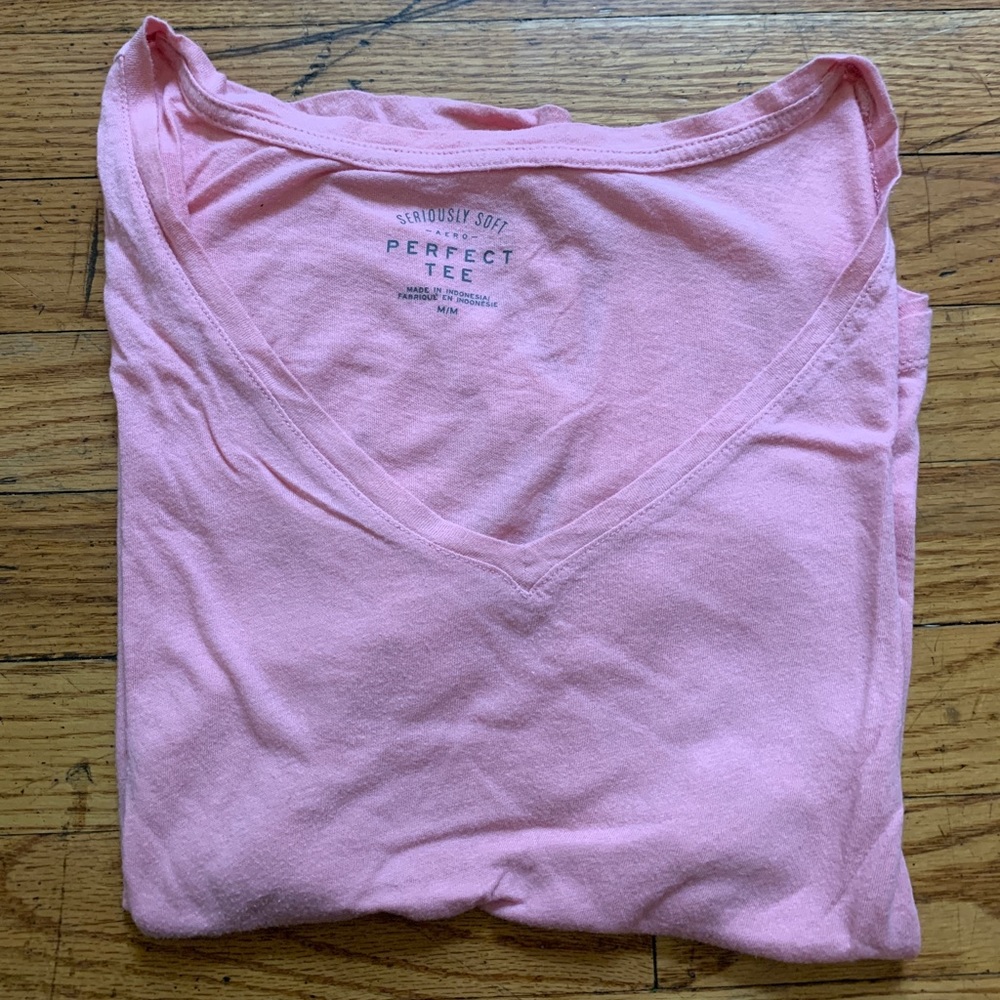 Pink V-Neck